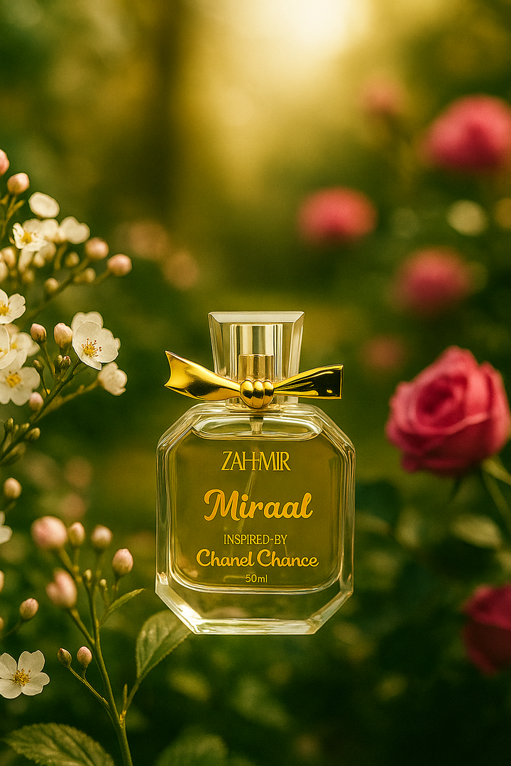 MIRAAL - INSPIRED BY CHANEL CHANCE 50ML DESIGNER FRAGRANCE
